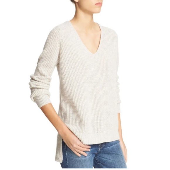 Autumn Cashmere Sweaters - Autumn Cashmere shaker stitch sweater